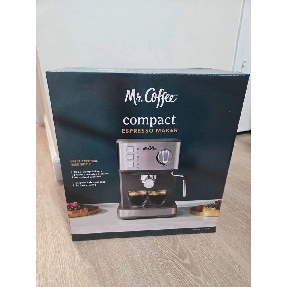 Mr. Coffee Compact Espresso Maker
